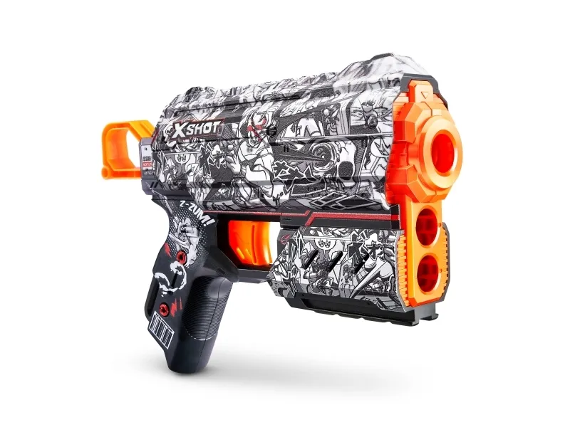 XSHOT legetøjsgevær Skins Flux, assorteret, 36516 (ZUR-36516)