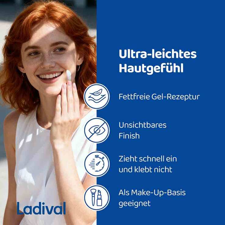 Ladival allergische Haut Gel Gesicht LSF 50 + , 50 ml