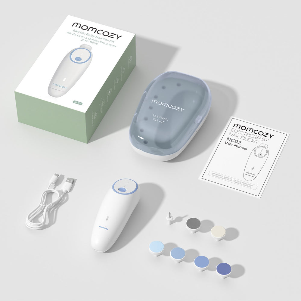 Køb Momcozy Elektrisk Baby Neglefil - Low Noise