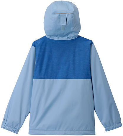 Columbia Regenjacke m. Fleece - Rainy Trails II - Ripple Blue