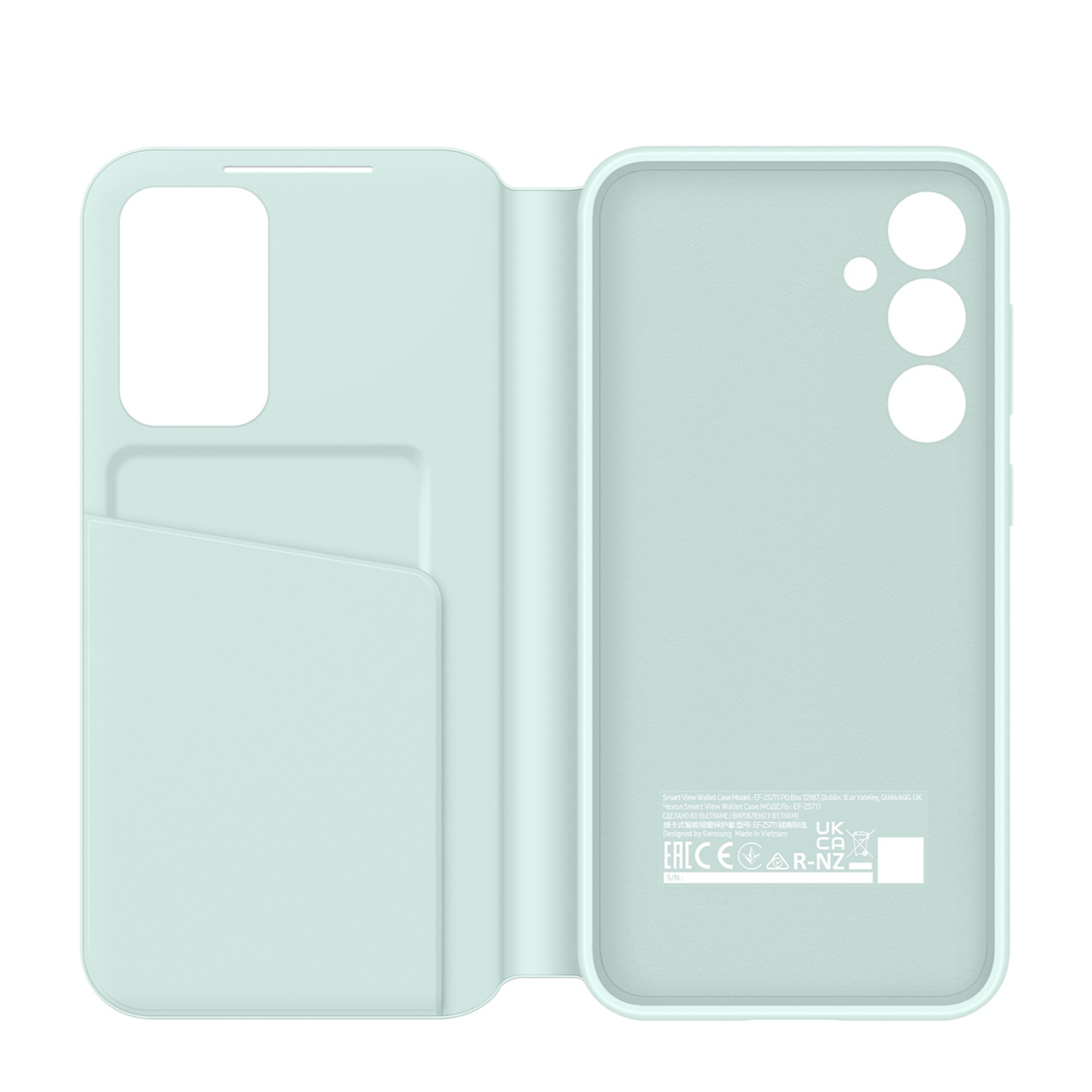 Galaxy S23 FE Smart View Book Cover Flipcase Hülle (EF-ZS711CMEGWW) - Mint