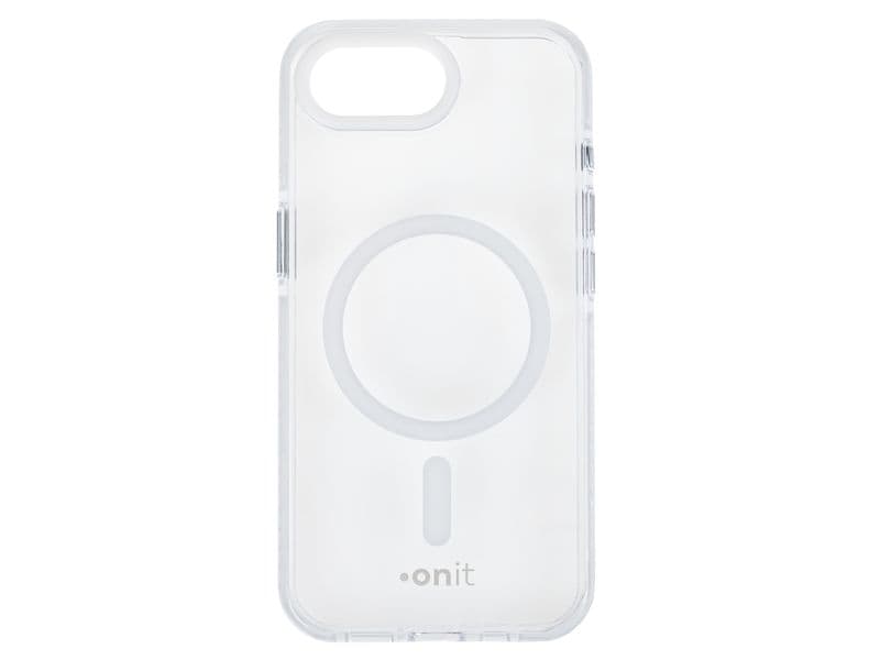 onit Back Cover Armorix iPhone 16e Weiss transparent MagSafe-kompatible Schutzhülle, fallgeprüft nach MIL-STD-810H