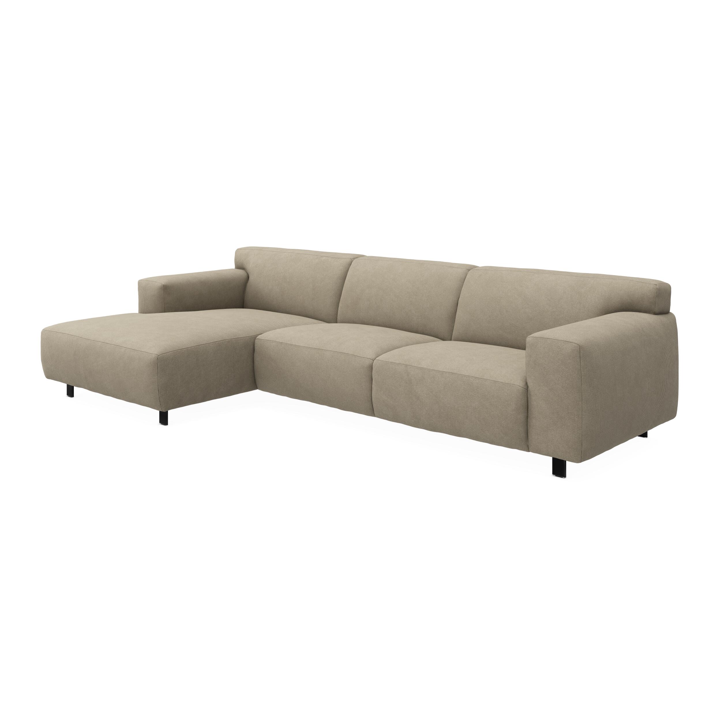 Siena venstrevendt sofa med chaiselong