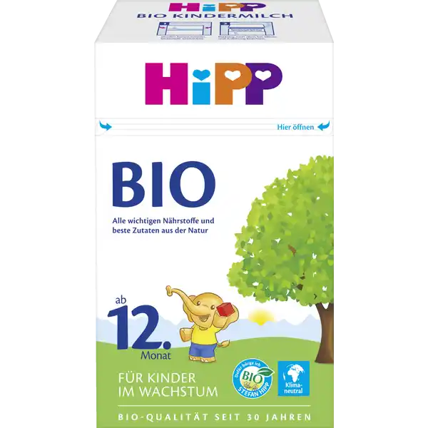 Bio Kindermilch ab dem 12. Monat