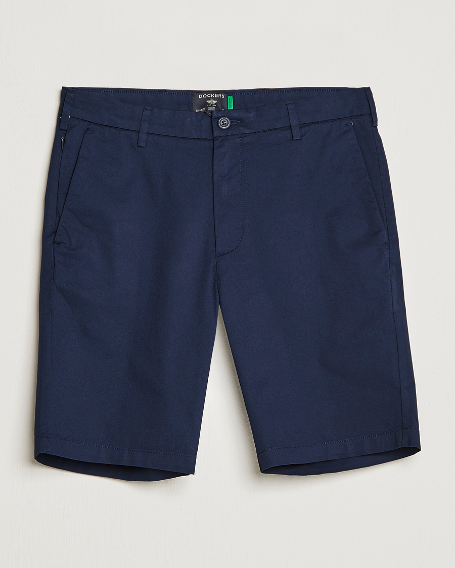 Dockers Cotton Stretch Twill Chino Shorts Navy Blazer