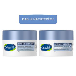 Cetaphil Optimal Hydration Revitaliserende Nachtcrème﻿ Multiverpakking 3x48GR