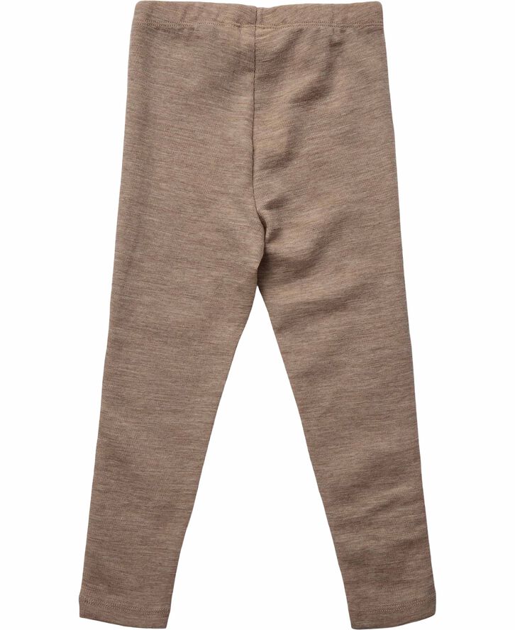 Magasin du Nord Collection Woola 4 leggings - RWS Merino Wool Khaki melange