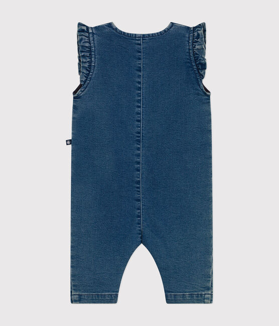 Combinaison sans manche en denim bébé
