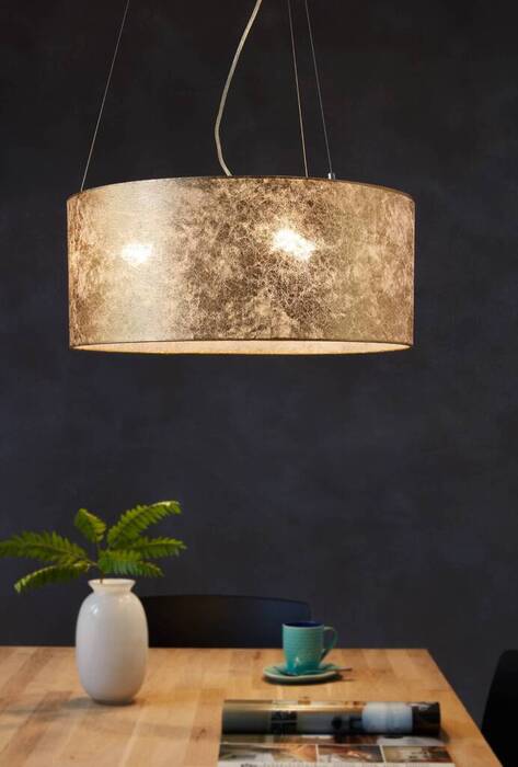 Eglo Viserbella pendel Ø53 cm guld/champagne