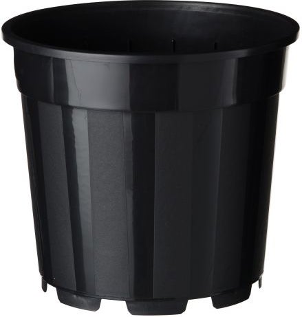 Nature plantcontainer zwart D 21 H 18,7 cm