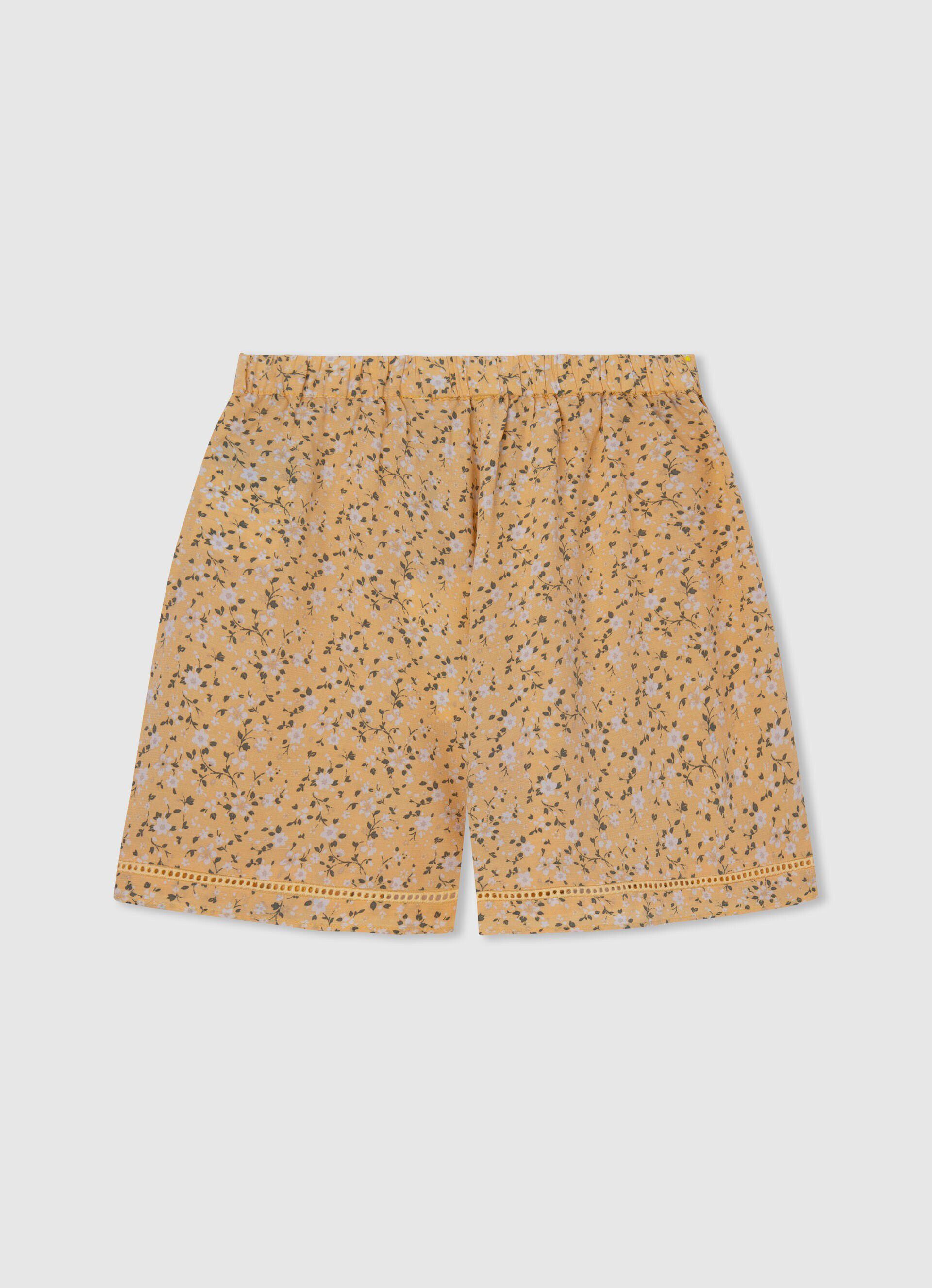 Shorts Haley com estampa floral - multicolorido