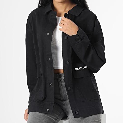 Surchemise Femme W12058CJA Noir