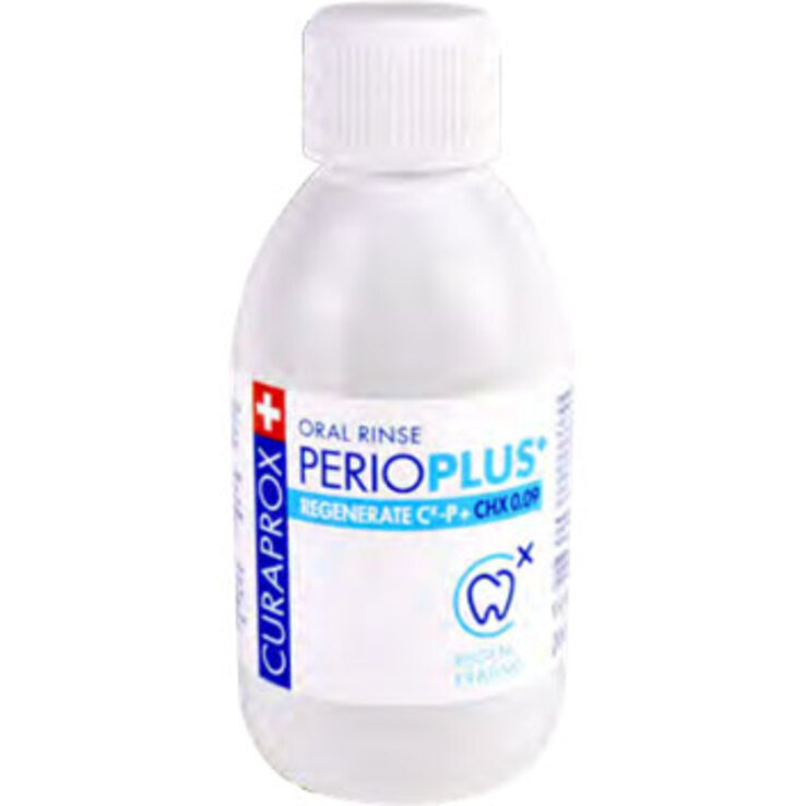 Curaprox Perio Plus + Regenerate Mundspül.CHX 0,09%, 100 ml
