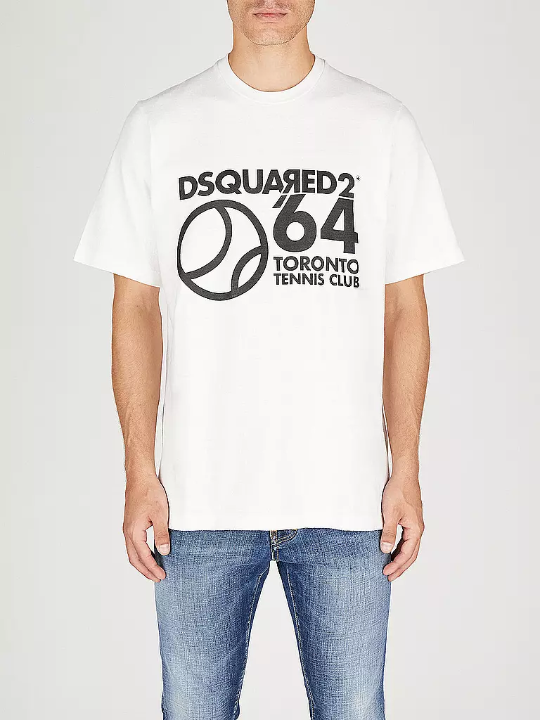 DSQUARED2 T-Shirt weiss