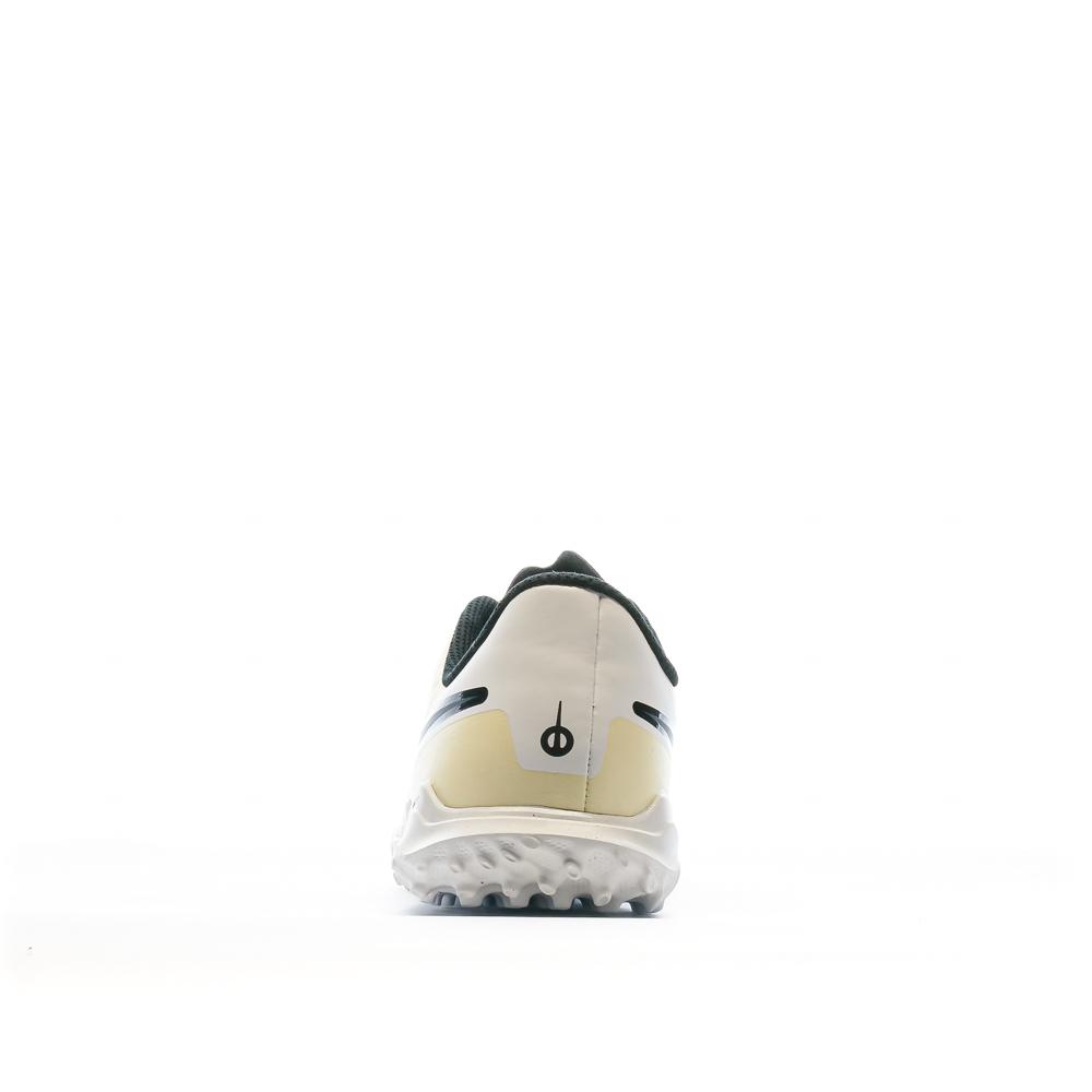 Nike Chaussures de Football Blanc/Jaune Garçon Nike Legend 10 Club