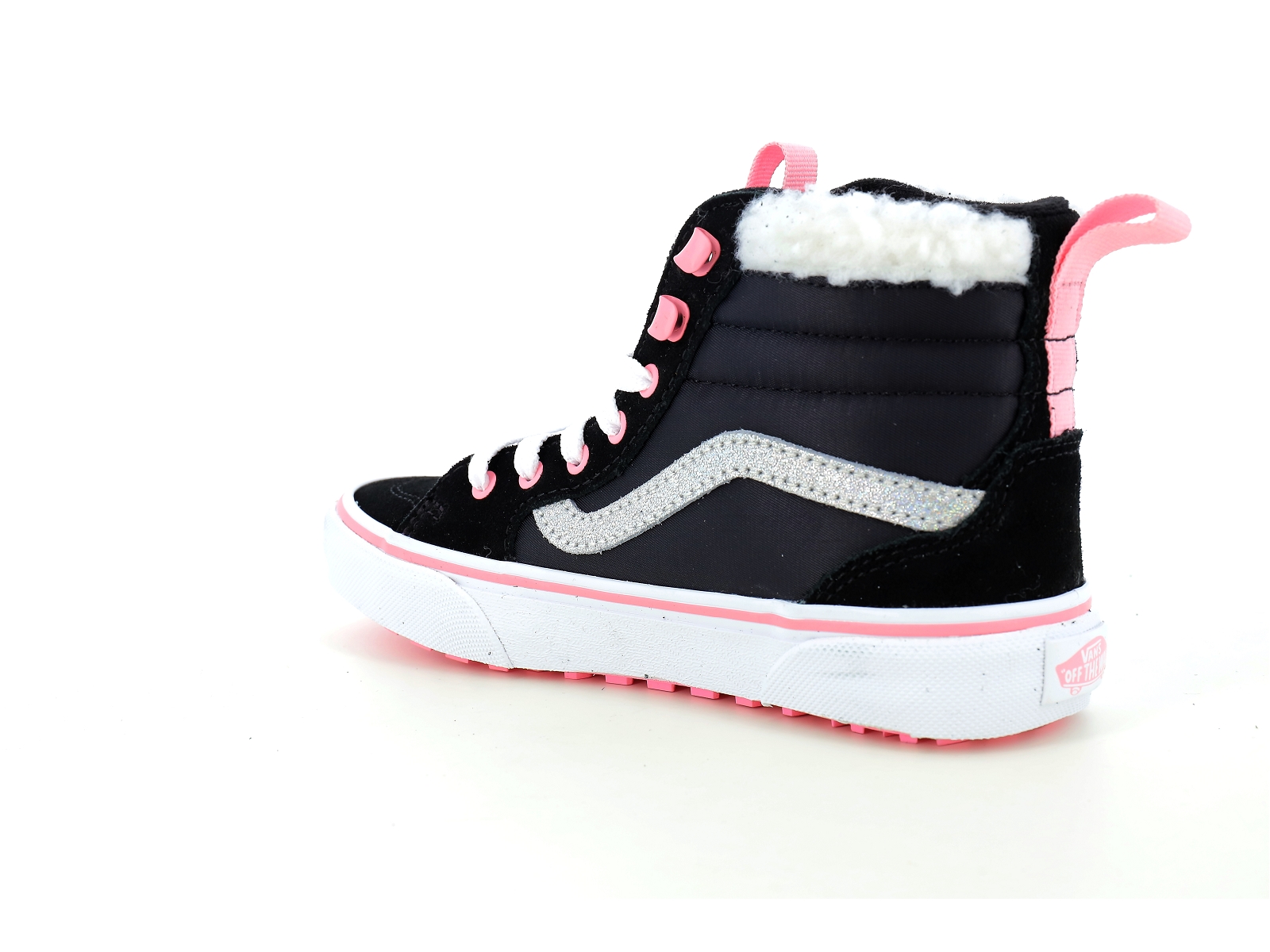 Vans-MY FILMORE HI VANSGUARD Matières combinées Noir Rose