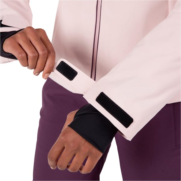 Veste de ski ROSSIGNOL W STRAWPILE JKT POWDER PINK