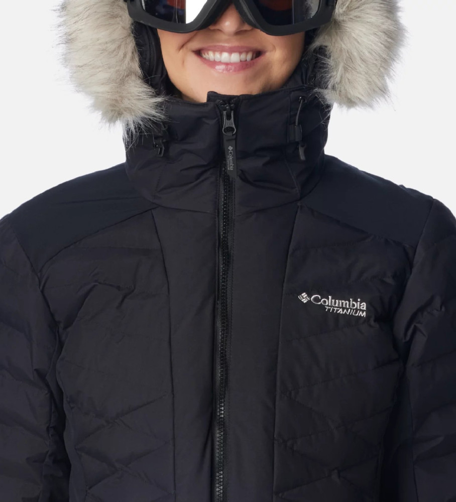 Columbia Chaqueta Plumn Bird Mountain II negro