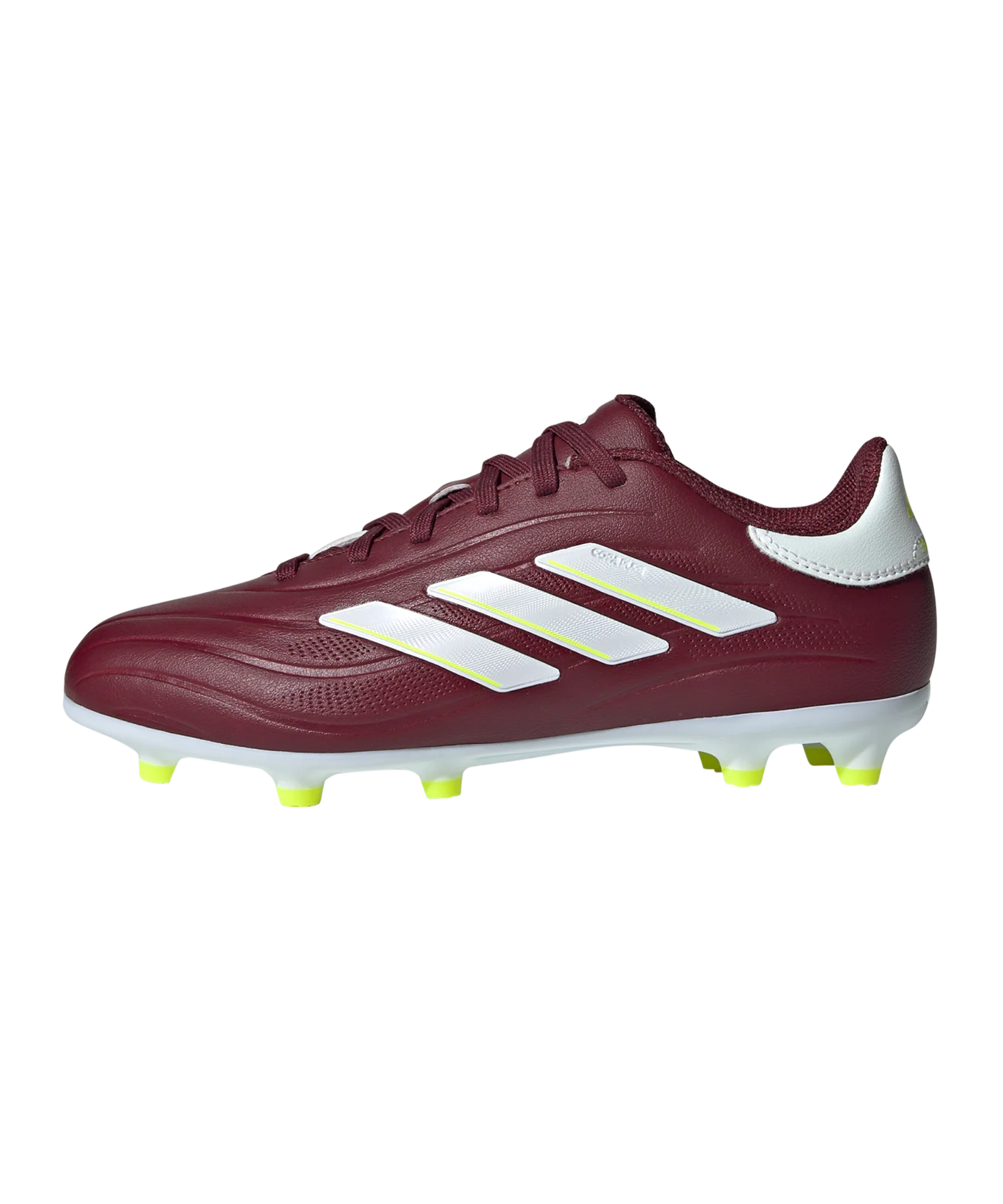 adidas COPA Pure 2 League FG Kids Energy Citrus Rot Weiss Gelb