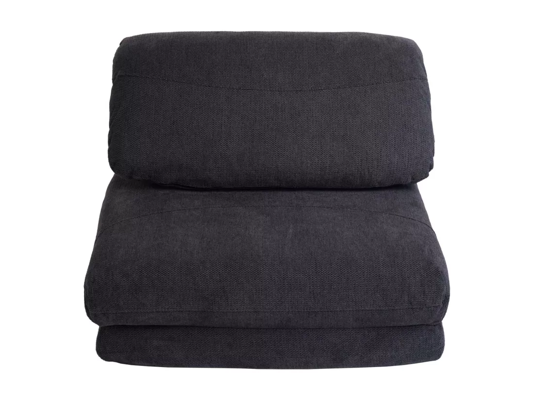 Fauteuil-lit MCW-E68, gris foncé