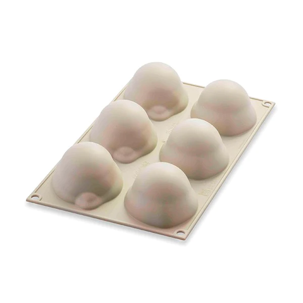 Moule silicone 6 mini gâteaux Delizia al limone Silikomart