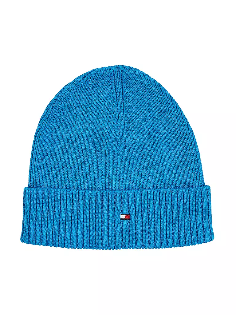TOMMY HILFIGER Mütze - Haube hellblau
