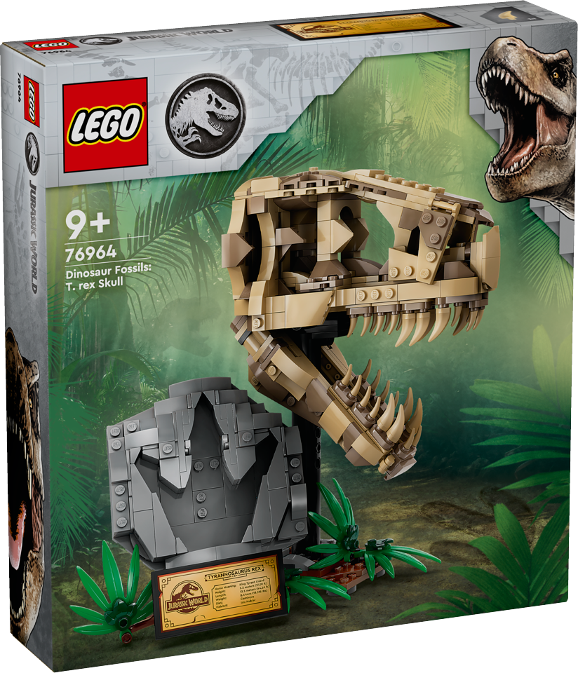 LEGO Jurassic World - Dinosaurfossiler: T. rex-kranium (76964)