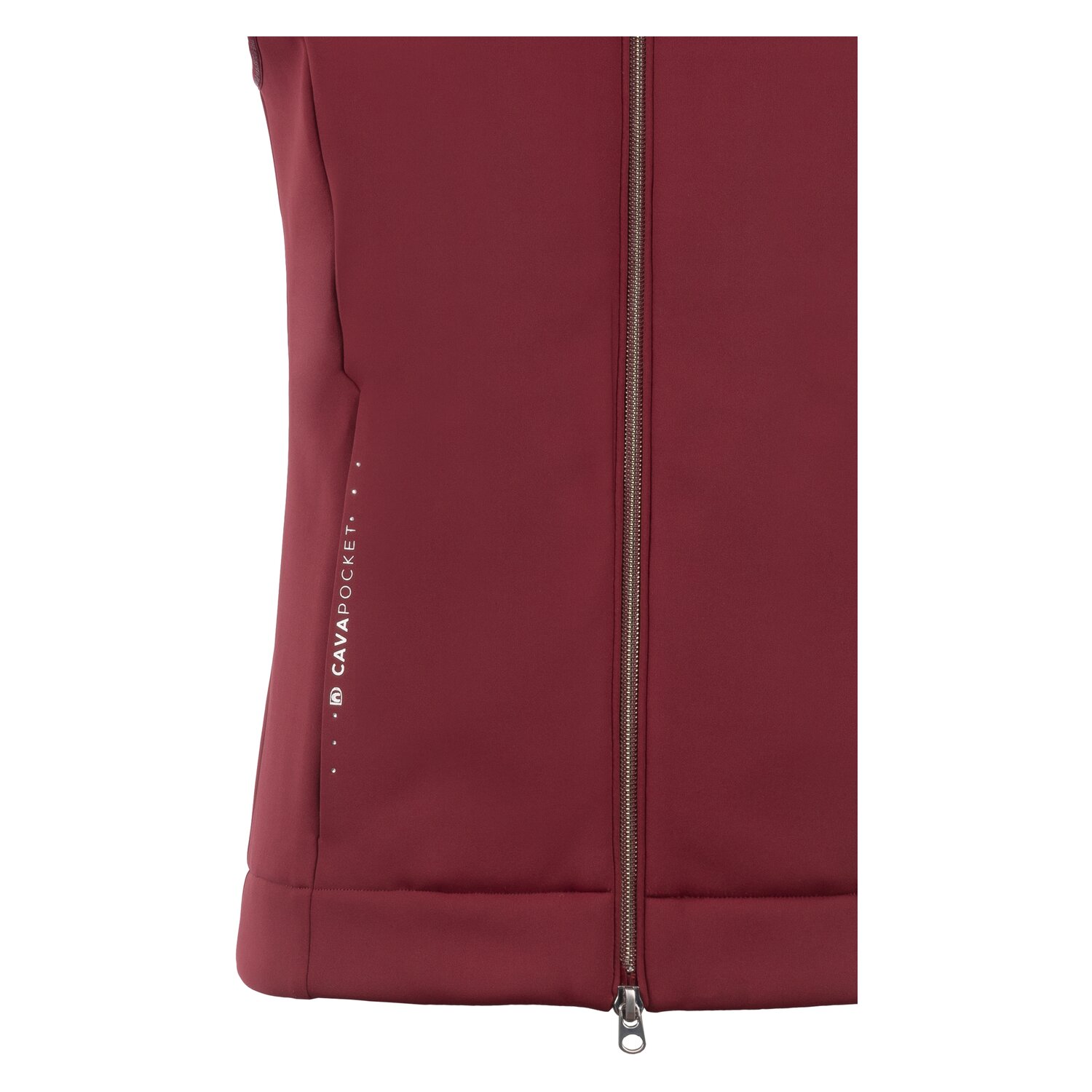 Cavallo Funktionsjersey-Weste CAVALGLORIE - dark red