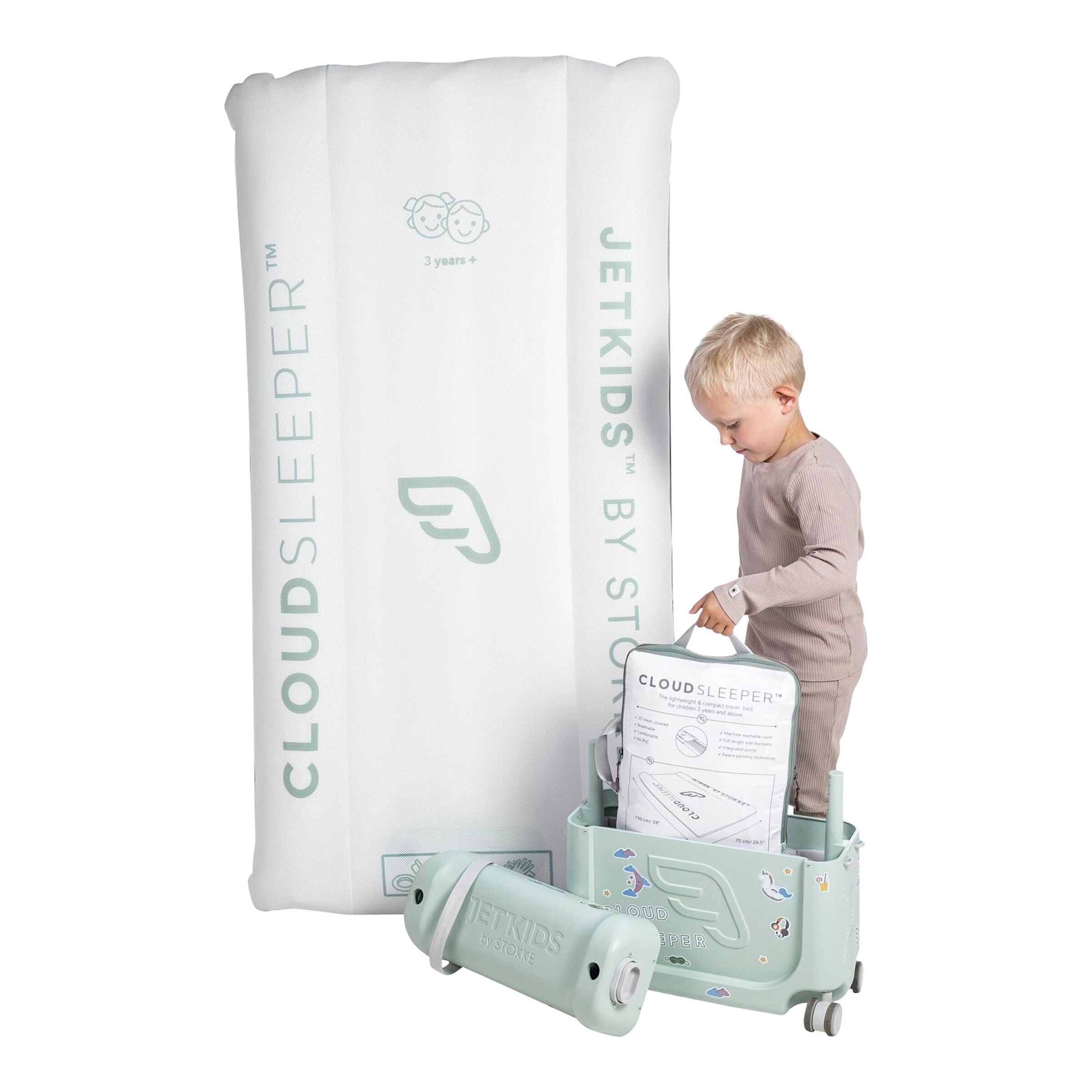 Stokke® - JetKids™ by Stokke® CloudSleeper aufblasbare Matratze
