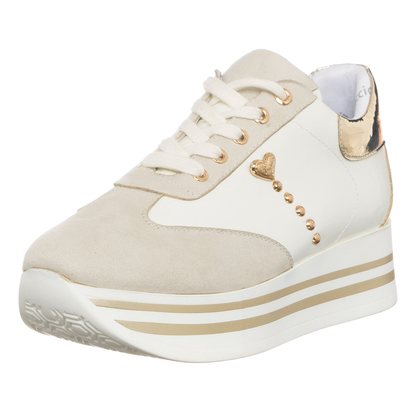 Tua By Braccialini Sneakers Vana blanc/doré