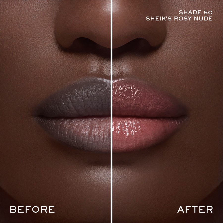 Lancôme Lip Idôle Squalane-12 Butterglow Glowy Color Balm 50 Sheik's Rosy Nude 3g