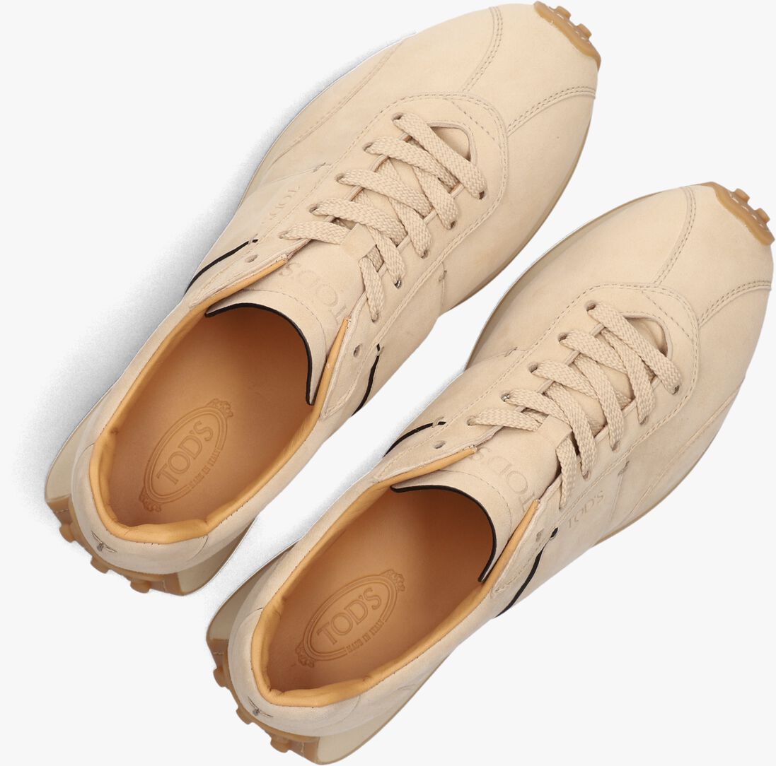 beige tod's lage sneakers xxw26l0iu41hr0c600