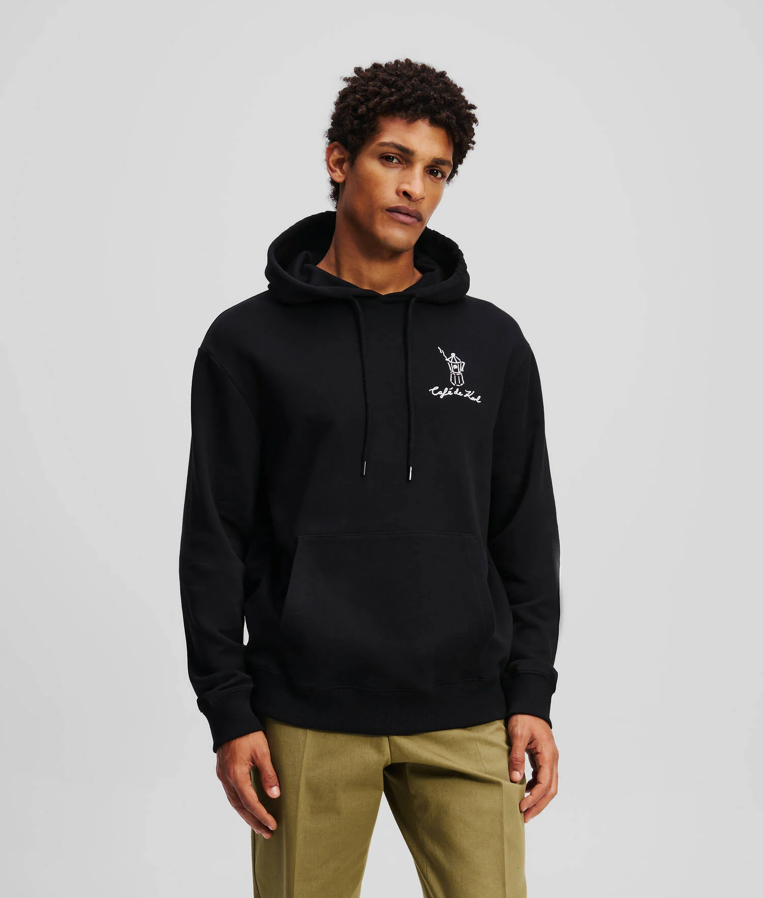 SWEAT À CAPUCHE KL X JORGE PARRA - Noir