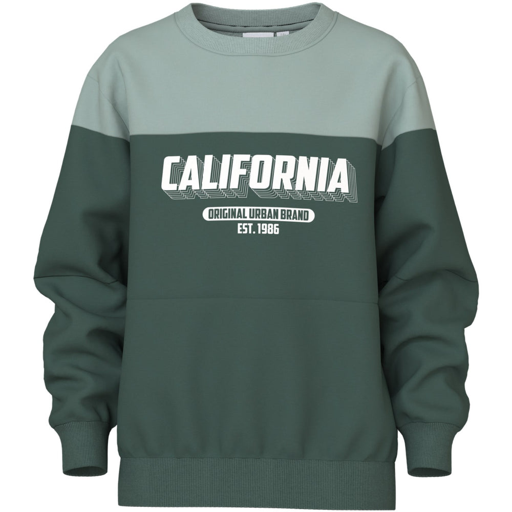 Køb Name It Garden Topiary California Nkmvemil Ls Nreg Sweat Bru