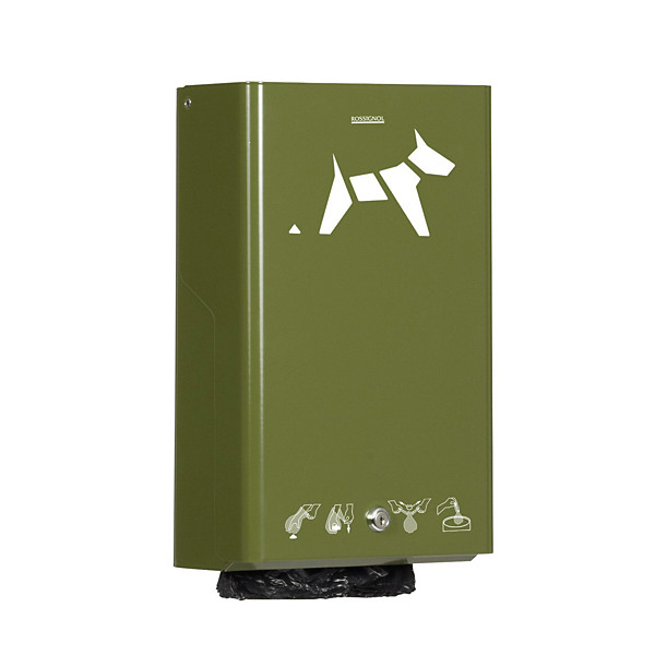 ROSSIGNOL Distributeur hygeca - 200 sachets - vert olive