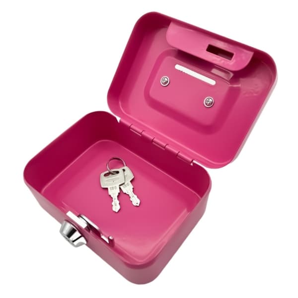 Safe Box med nøkkel - grønn