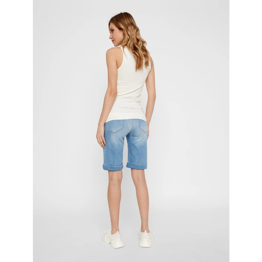 mama;licious Umstandsbermuda Light Blue Denim