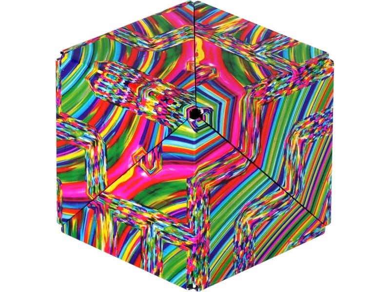 Shashibo Cube Watercolor – by Artist Laurence Gartel 2.0 Magnetischer Zauberwürfel