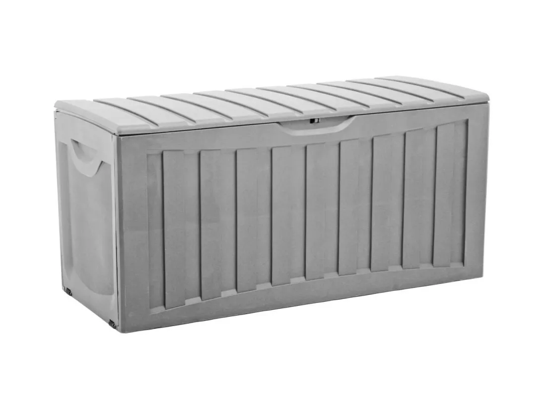 Bac de stockage extérieur en résine de 340 litres 118x53x57cm 7house