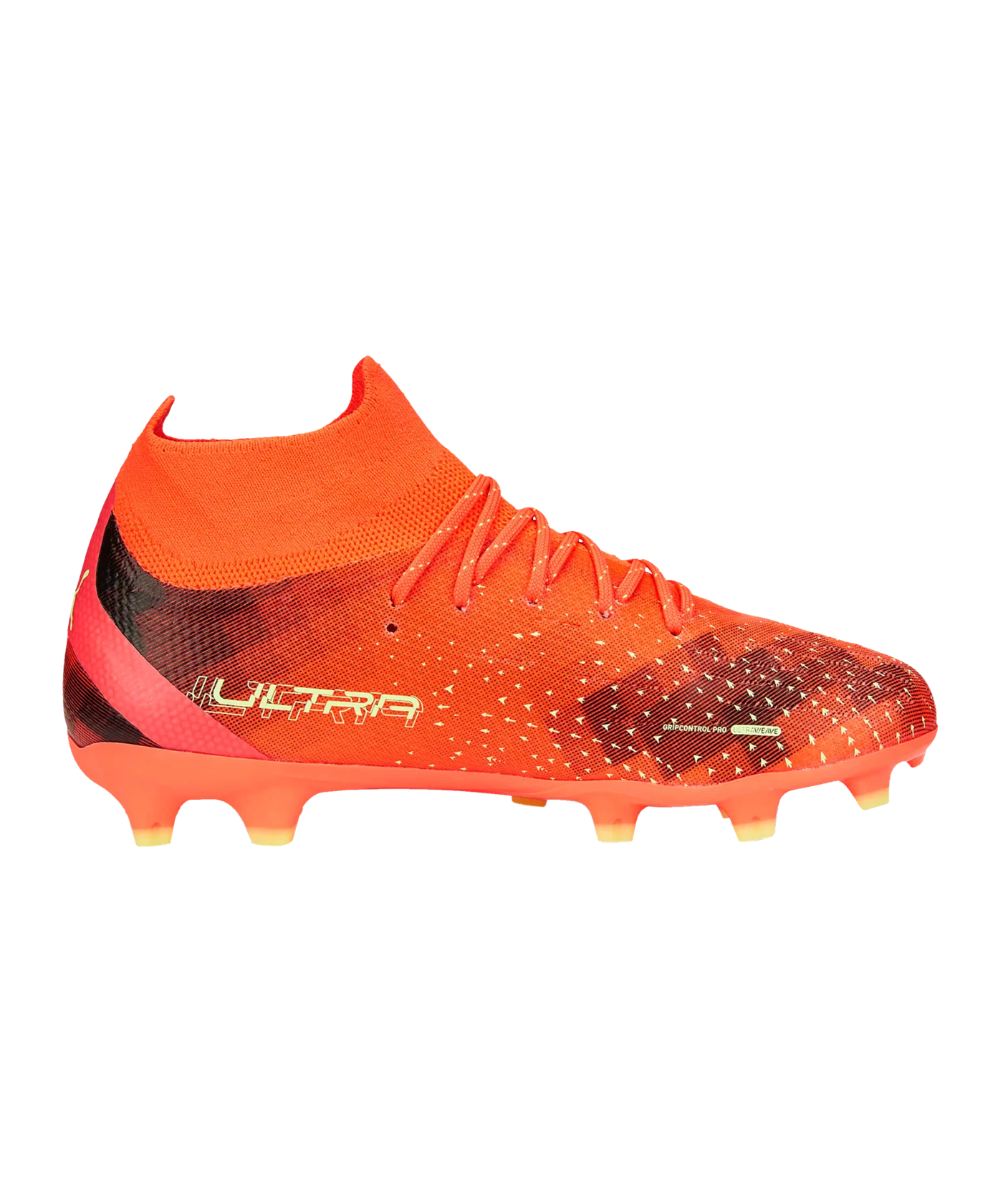 PUMA ULTRA Pro FG/AG Fearless Jr Kids Orange F03