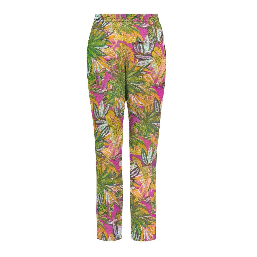 Only Pantalon Imprimé Rose à Motifs Femme Only
