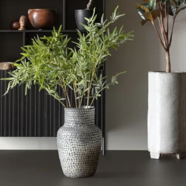Woood Bambusa Kunstplant - Groen - 100 cm