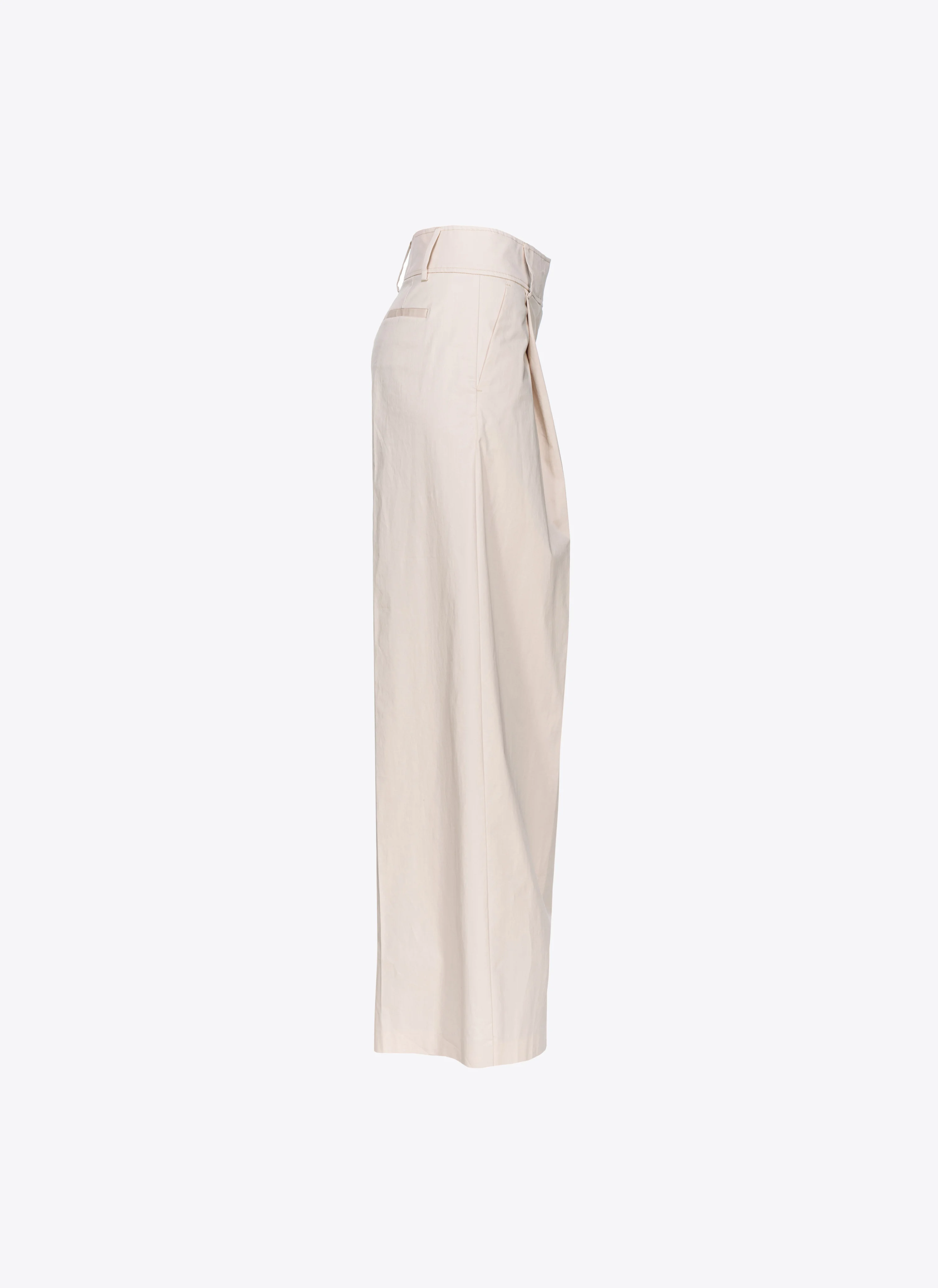 Pantalon extra large technique | Beige