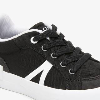 Sneakers L004 bébé Lacoste en textile Chaussures - Noir - Lacoste - Enfant
