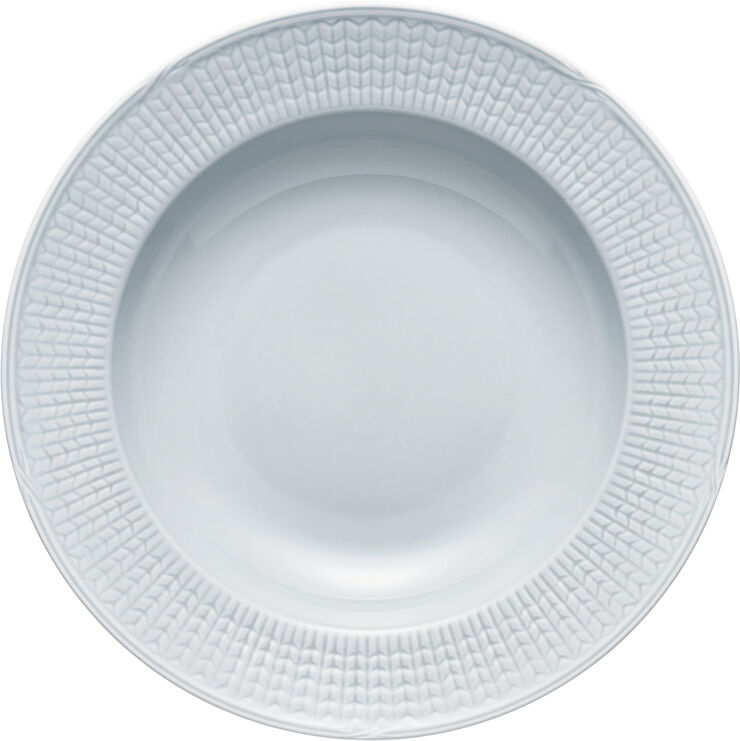 Rörstrand Swedish Grace Dyb Tallerken 25 cm Isblå Lys blå
