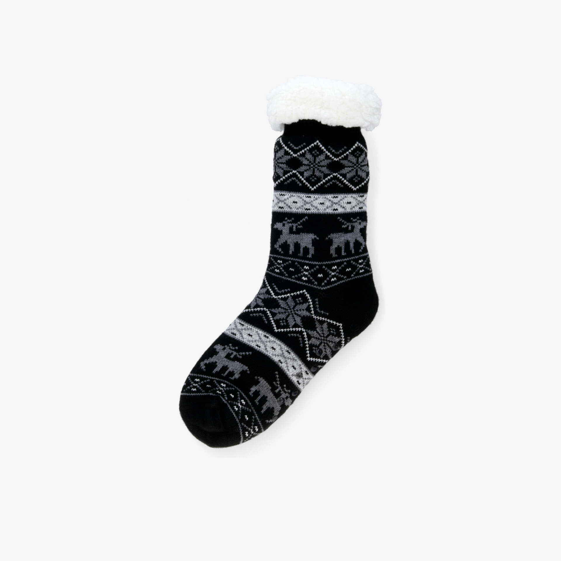 XSRY Herren Kuschelsocken schwarz