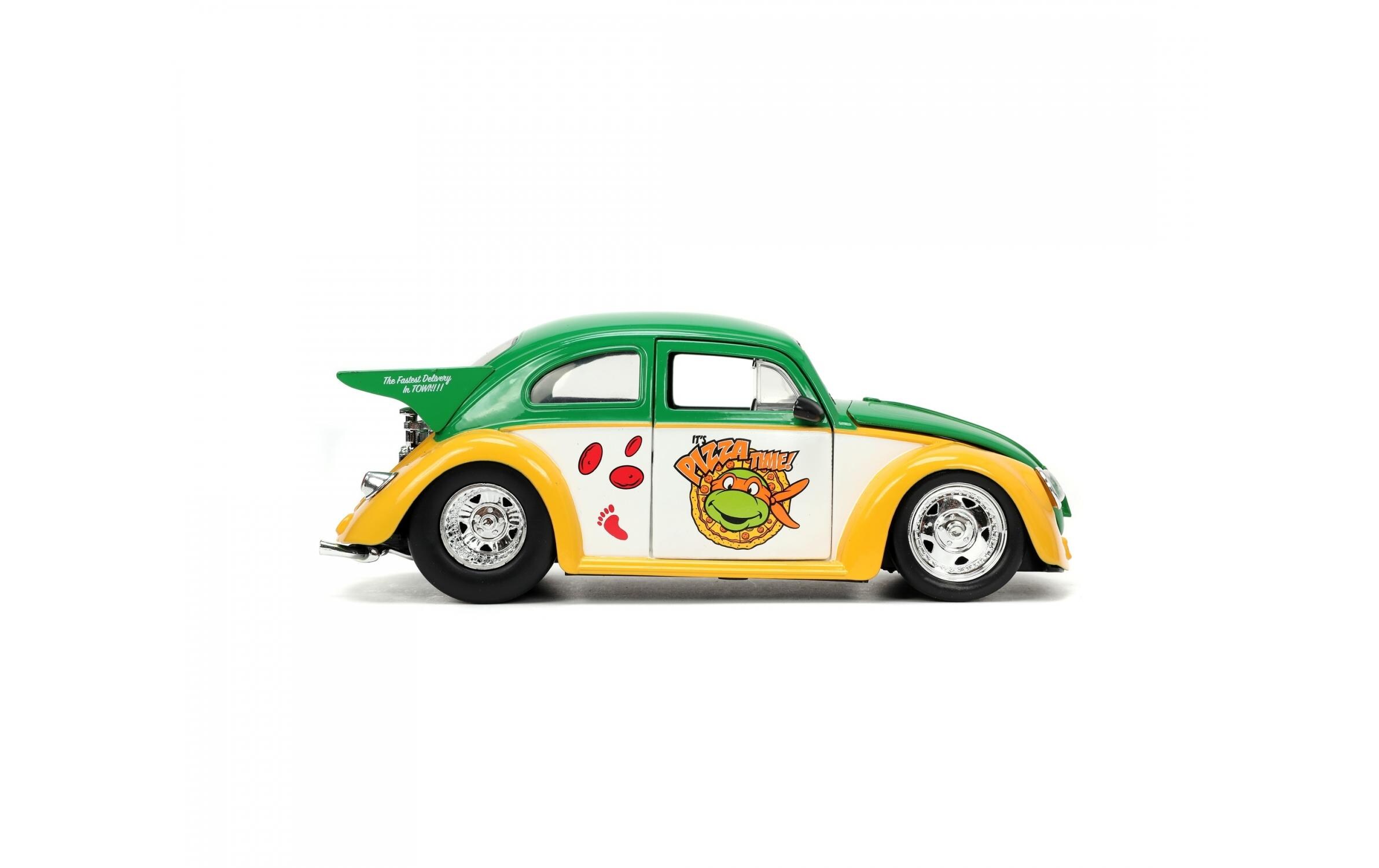 VW Drag Beetle 1959, Turtles 1:24Volkswagen Drag Beetle Sammlermodell aus dem Jahr 1959