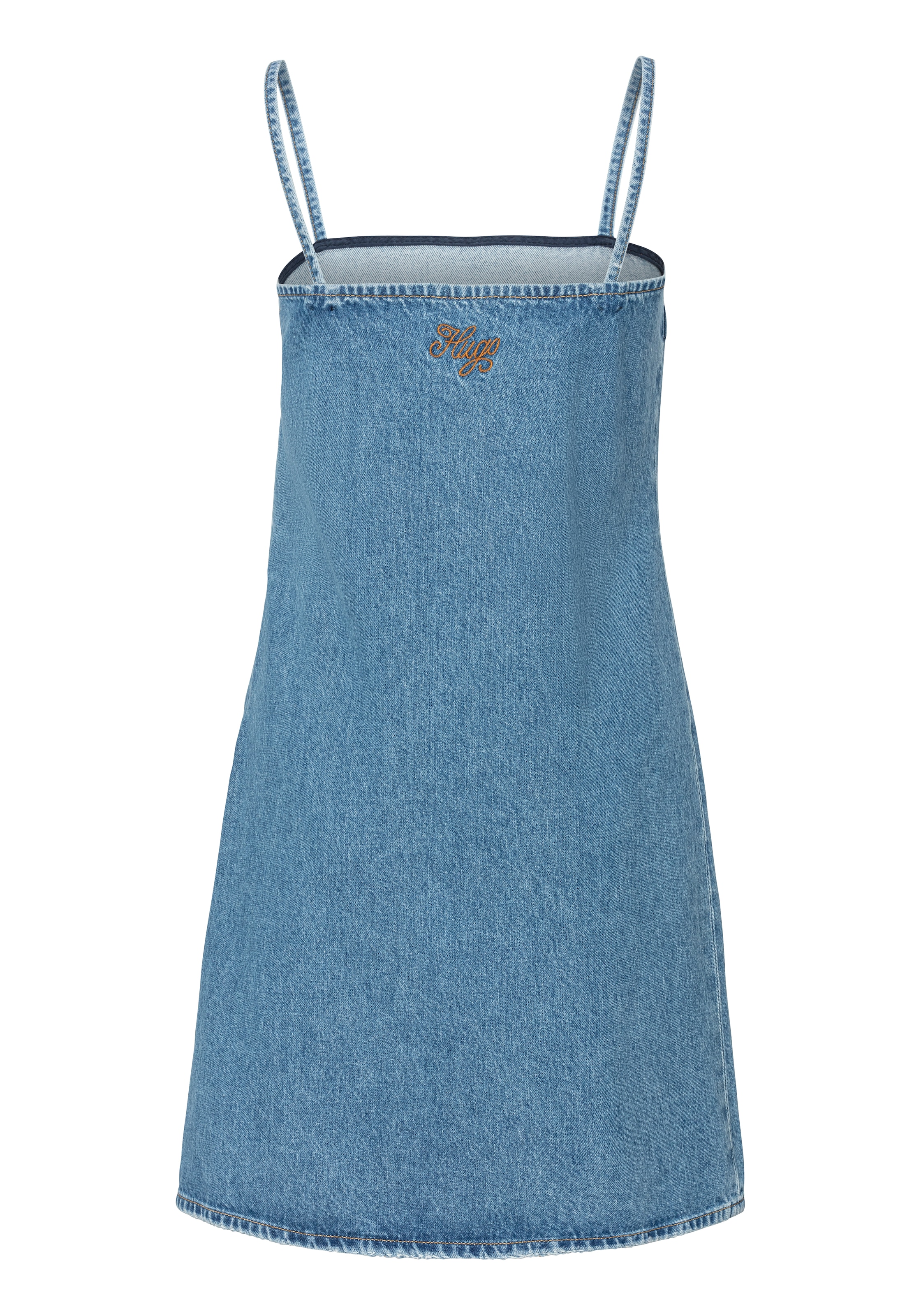 HUGO Blue Jeanskleid »Garcy« mit Spaghetti Trägern