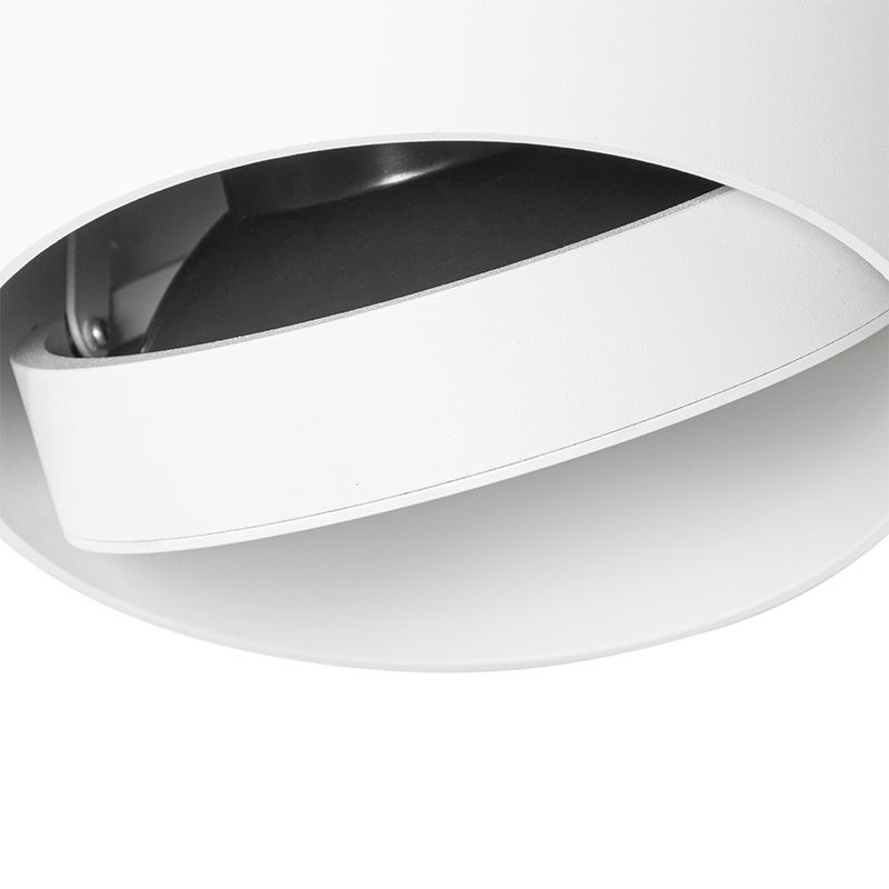 Smart opbouwspot wit draai- en kantelbaar incl. Wifi GU10 111mm - Impact