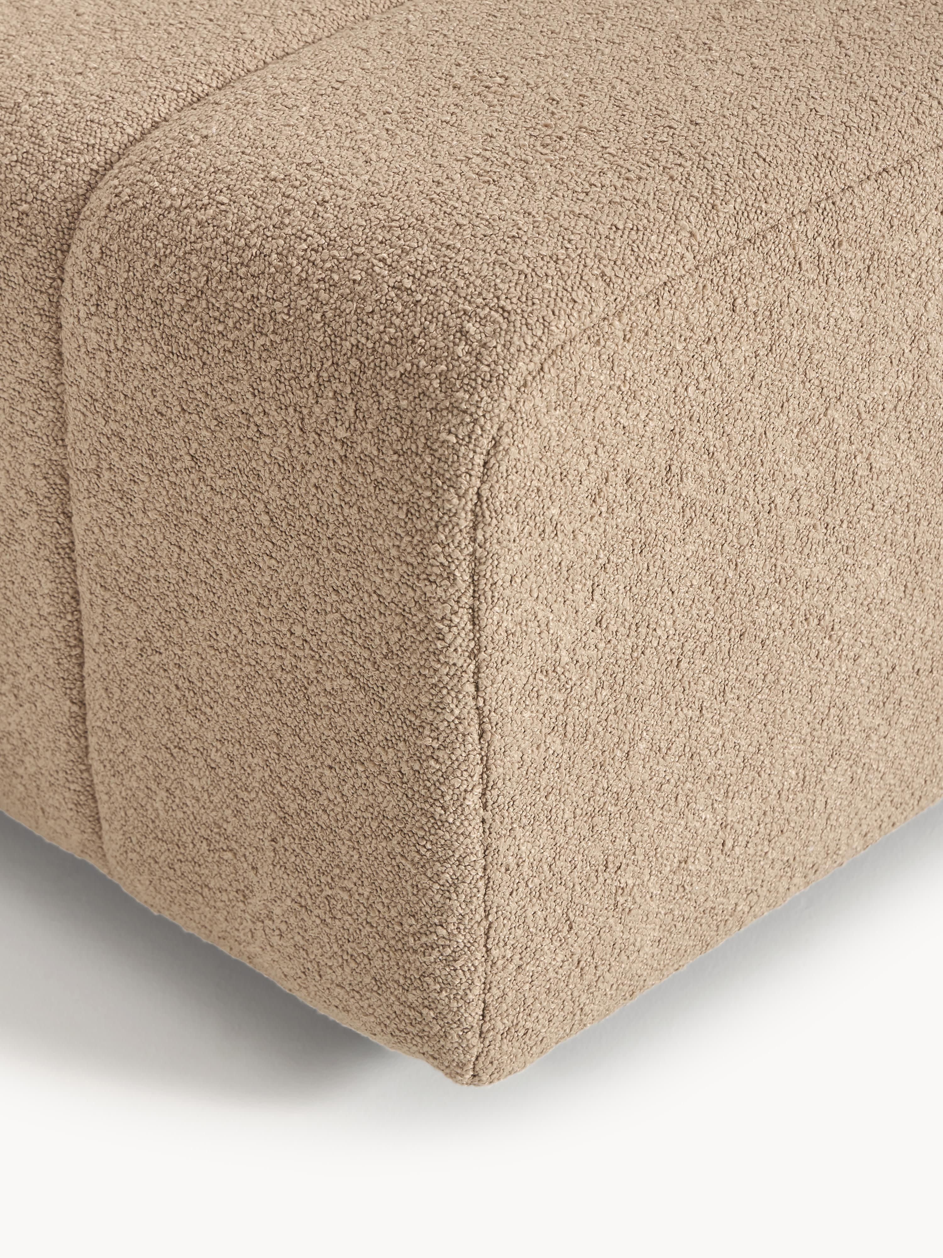 Bouclé hoekmodule Lena